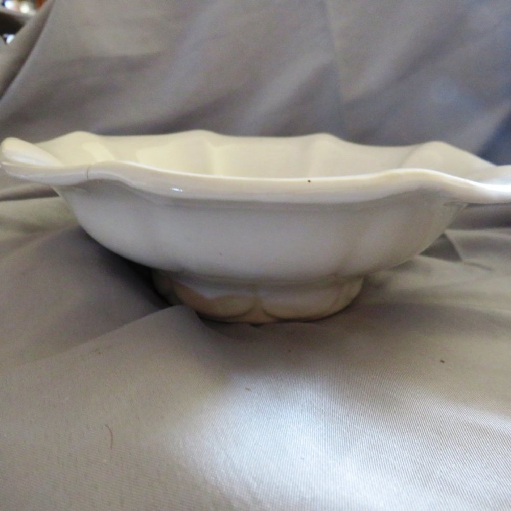 Vintage McCoy Sunflower Pottery Pitcher and Bowl - Picture 7 of 14